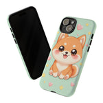 Shiba Inu Kawaii Chibi Smile Pet Dog Art Tough Phone Case