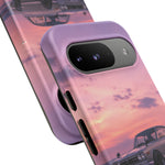 Silver Hakosuka Skyline Mirror Lake Tough Phone Case