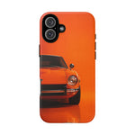 Orange 240Z Phone Case, Classic 70s JDM Sports Car Cover