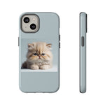 Fluffy Persian Kitten phone case | Tough Cases