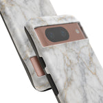 White Marble Pattern Phone Case | Tough Cover