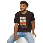 Firebird Retro Sunset Car T-Shirt Classic Muscle Graphic Tee