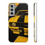 Z28 Yellow Camaro Retro Poster Tough Phone Case