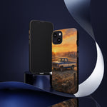 73 Chevy C10 Square body Truck Two-Tone Sunrise Tough Phone Case