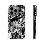 Manga Speed Lines Art Tough Phone Case