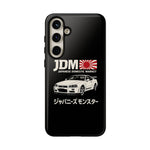 R34 Skyline GT-R JDM Rising Sun Tough Phone Case Cover Gift