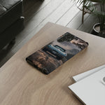 C2 1965 Sting Ray Phone Case, Silver Blue Tough Cover