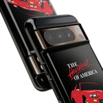1991 Camaro Heartbeat Red Muscle Car Tough Phone Case Cover