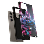 Skyline GT-R Tokyo Rain JDM Night Art Tough Phone Case