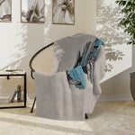 1964 Chevy Impala Illustration  Microfiber Blanket | Classic Car Throw