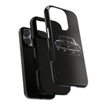 1969 Camaro Black Restomod Front Tough Phone Case Cover Gift