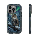Norwegian Forest Cat Nordic Art Tough Phone Case
