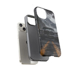 70 El Camino SS Phone Case, Black Classic Car Foggy Mountain Cover