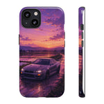 Sunset Skyline R34 Car Phone Case | Tough Phone Case