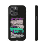 R32 Skyline GT-R Manga Style JDM Tough Phone Case Cover Gift