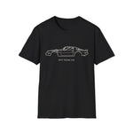 1977 Trans Am Shirt Vintage Muscle Car | Classic Firebird Style Line Art Retro Automotive T-Shirt