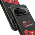 1991 Camaro Heartbeat Red Muscle Car Tough Phone Case Cover