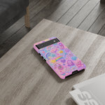 Retro Sticker Collage Y2K Art Tough Phone Case