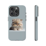 Fluffy Persian Kitten phone case | Tough Cases