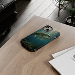 Largemouth Bass Phone Case, Sunlit Underwater Tough Cover, Gift