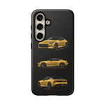 Gold Fairlady Z Classic Sports Car Tough Phone Case - 3 View