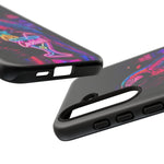 Neon Parrot Cocktails phone case | Tough Cases