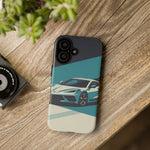Retro Teal Sports Car C8 phone case | Tough Cases