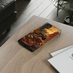 Land Cruiser FJ40 Classic 4x4 Red Rock Canyon Art Tough Phone Case