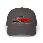 1964 Thunderbird Convertible Dad Hat Classic Car Cap Adjustable Strap Red