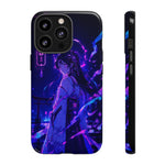 Neon Shrine Maiden phone case | Tough Case, anime vaporwave