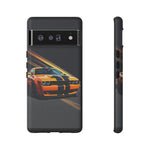 Challenger Widebody Orange Muscle Art Tough Phone Case