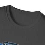 Blue 1970 Grand Prix Car T-Shirt | Classic Auto Trio Illustration