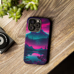 2 Rounds Canada Retina Artwork Vaporwave Phone Case – Landscape Aesthetic