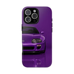 Purple Supra Phone Case, MK4 90s JDM Legend Tough Protective Cover for Men