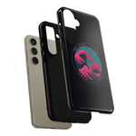 Great Dream Wave Circular Badge Vaporwave Phone Case – Japanese Aesthetic