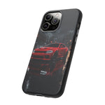 Charger Hellcat Widebody Red Rain Art Phone Case