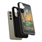 Tarpon Fishing Phone Case Saltwater Angler Tough Cover Gift