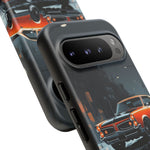 1966 GTO Orange Rainy City Tough Phone Case Cover Gift Art
