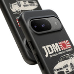 R34 Skyline GT-R JDM Rising Sun Tough Phone Case Cover Gift