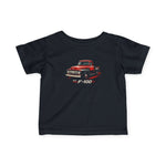 1953 Ford F-100 Baby Tee Toddler T-Shirt Classic Pickup Truck Gift for Kids