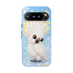 Cockatoo Kawaii White Crest Art Tough Phone Case