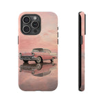 1957 Chevy Bel Air Blush Cream Tough Phone Case for Classic Car Fans