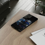 Camaro ZL1 Phone Case, Blue Track Smoke Studio Cover