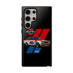 VintageDatsun 510 Racing Stripe JDM Tough Phone Case Cover Gift