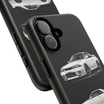 R32 Skyline Phone Case White, Three-View Vector Cover, Gift GTR Fans