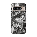 Manga Speed Lines Art Tough Phone Case