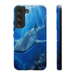 Whale Shark Phone Case, Sunlit Spotted Pattern Cover