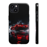 Z06 C8 Phone Case, Red Smoke Studio Reflection Cover