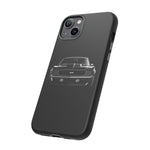 1969 Camaro Black Restomod Front Tough Phone Case Cover Gift