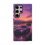 Sunset Skyline R34 Car Phone Case | Tough Phone Case